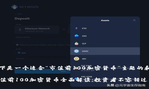 为了并，以下是一个适合“市值前100加密货币”主题的和相关信息：

2023年市值前100加密货币全面解读：投资者不容错过的机会
